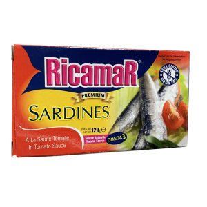 Sardines à la sauce tomate – Ricamar – 120 g