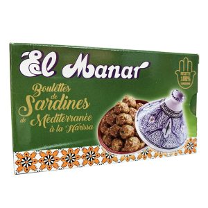 Boulettes de sardines à la Harissa El Manar 125 g