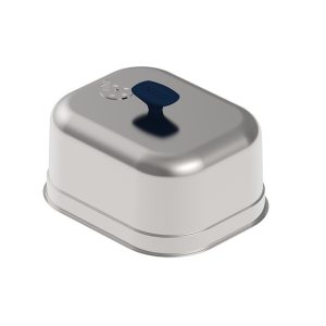 Cloche à étuver rectangulaire en acier inoxydable pour Plancha Eno