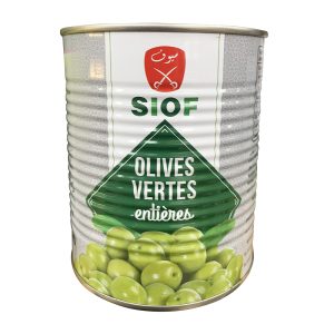 Olives vertes entières Siof 980 g