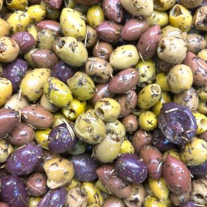 Olives violettes en vrac 100g