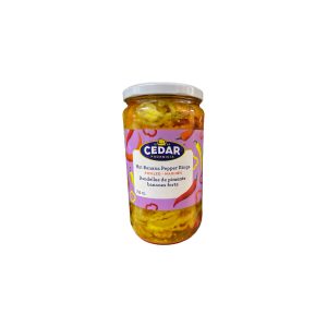 Rondelles de piments bananes forts Cedar 750 ml