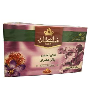 Sachets de thé vert au safran – Sultan – 20 x 1.6 g