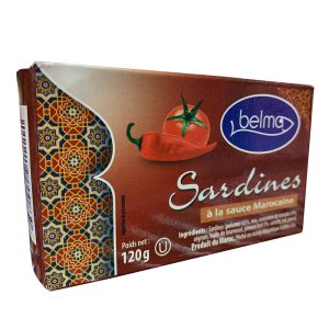 Sardines à la sauce marocaine Belma 120 g