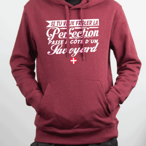 PROMO SWEAT HOMME : FRÔLE LA PERFECTION PASSE À CÔTÉ D&rsquo;UN SAVOYARD-BORDEAU-XXL