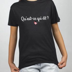 T SHIRT ENFANT : DJ MATAFAN QUEST CE QUI DIT