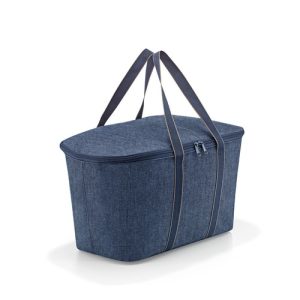 Sac isotherme Coolerbag – Herringbone Bleu foncé REISENTHEL
