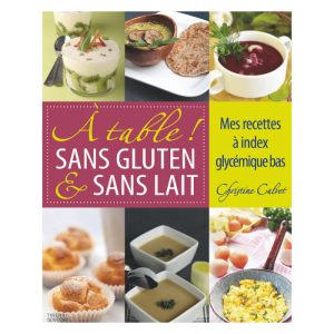 A table sans gluten et sans lait