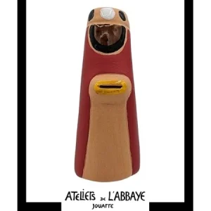 Jouarre – Crèche B2 – Roi debout apportant l&rsquo;or