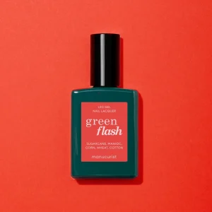 Vernis Green Flash « Red Coral » – MANUCURIST
