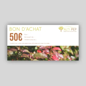 Bon d&rsquo;achat 50€