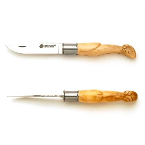 Couteau du Larzac – Fait en France – Caussenard – G – Lame inox