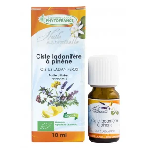 Huile Essentielle de Ciste Ladanifère – Bio