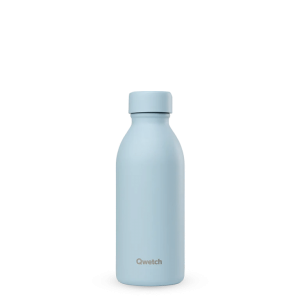 Bouteille isotherme Icon 500ml – Bleu pastel QWETCH
