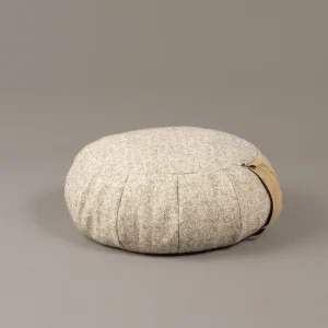 Le Zafu en laine naturelle française – yoga – Made in France