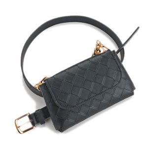 Sac Ceinture Cuir Tissé – KELLY