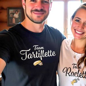 PROMO T-SHIRT HOMME : Team Tartiflette-NOIR-XL