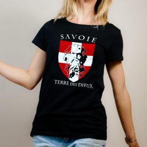 T-SHIRT FEMME : SAVOIE TERRE DES DIEUX